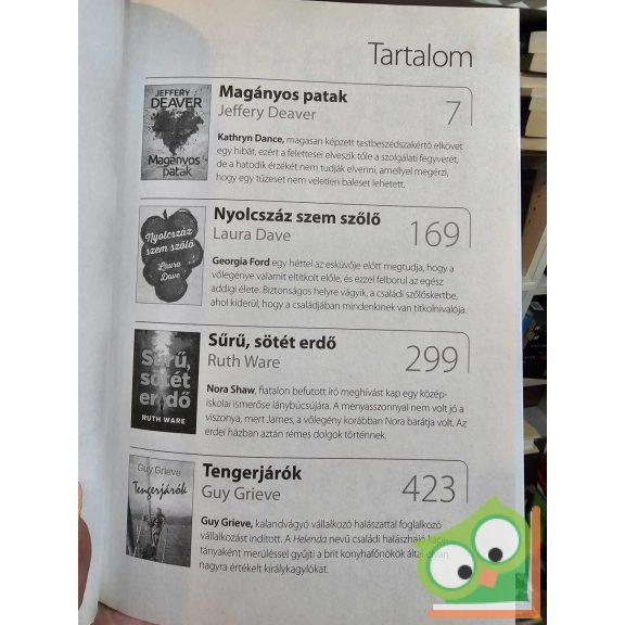 Deaver - Dave - Ware - Grieve (Readers Digest válogatás) 2016/5