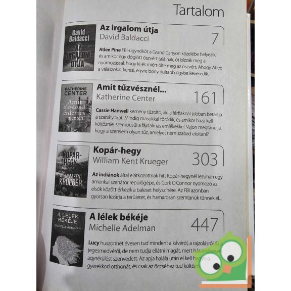 Baldacci - Center - Kent Krueger - Adelman (Readers Digest válogatás) 2020/07