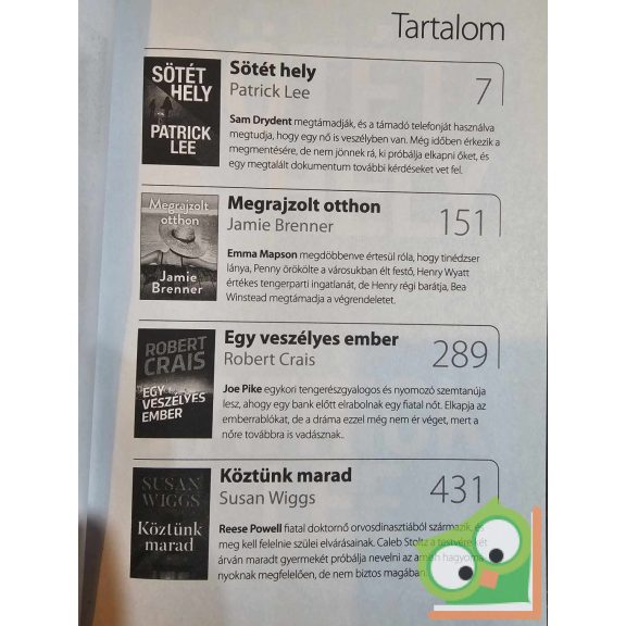 Lee - Brenner - Crais - Wiggs (Readers Digest válogatás) 2021/02