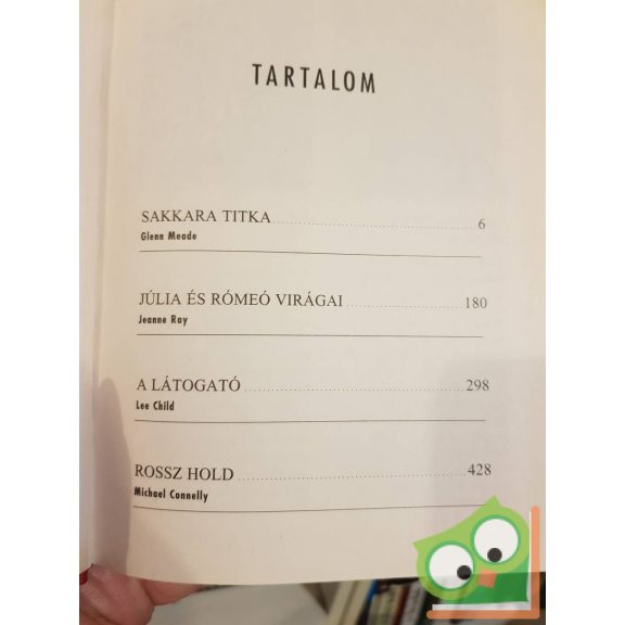 Glenn Meade, Jeanne Ray, Lee Child, Michael Connelly (Reader's Digest válogatás)  2002/01