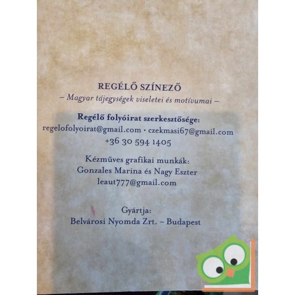 Regélő Színező (újszerű)