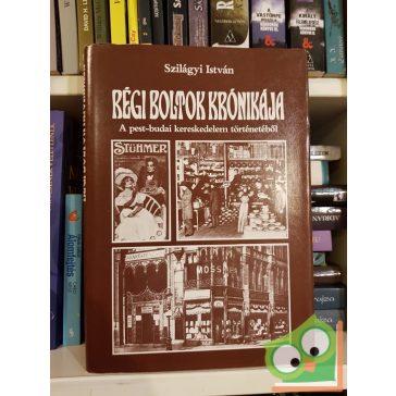 Szilágyi István: Régi boltok krónikája