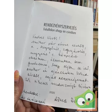   Süveges Rita: Rendezvényszervezés felsőfokon - ahogy én csinálom (dedikált)