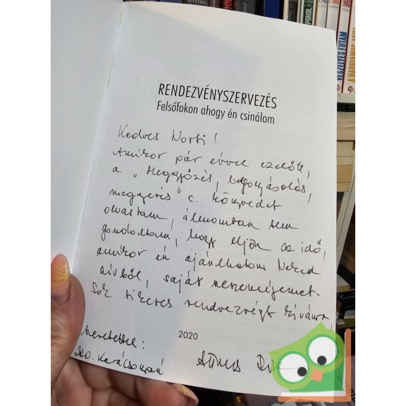 Süveges Rita: Rendezvényszervezés felsőfokon - ahogy én csinálom (dedikált)