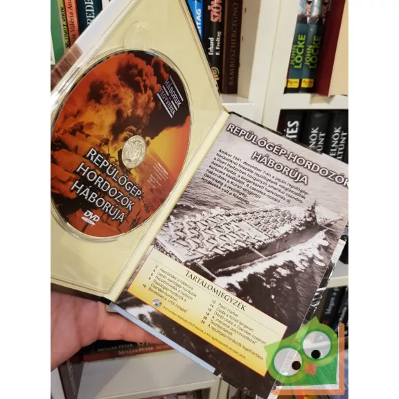 Repülőgéphordozók háborúja (Háborúk és fegyverek 14) (kiskönyv plusz DVD)