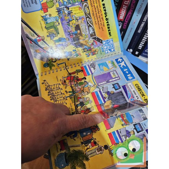 Gaby Goldsack: Nézz körül! - Repülőtér - Kukkants be az ablakokon!