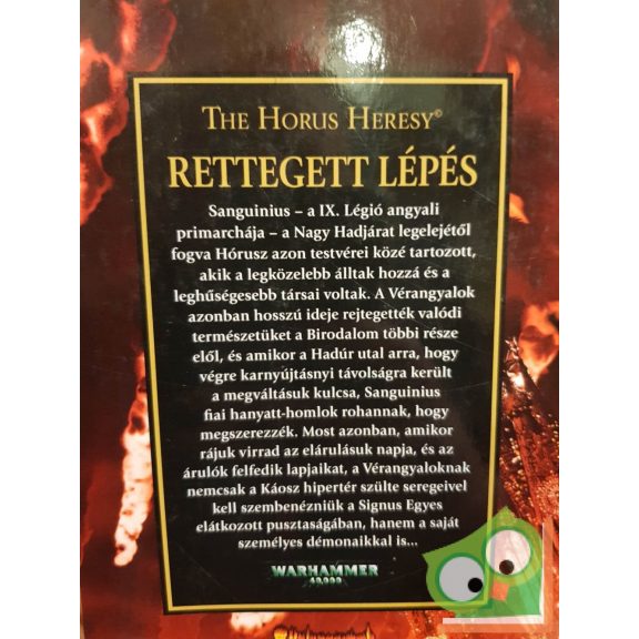 James Swallow: Rettegett lépés (The Horus Heresy 21.) - Az Angyal bukása (Warhammer 40,000)