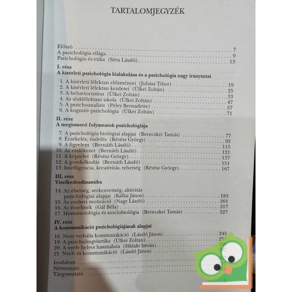 Bernáth László, Révész György: A pszichológia alapjai (Ritka)