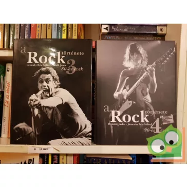   Jávorszky Béla Szilárd - Sebők János: A Rock története (négy kötet együtt) (ritka)