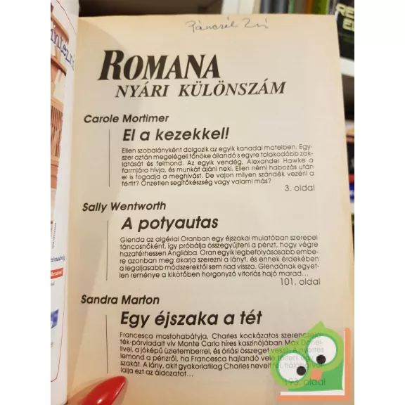 Romana nyári különszám 1994/4