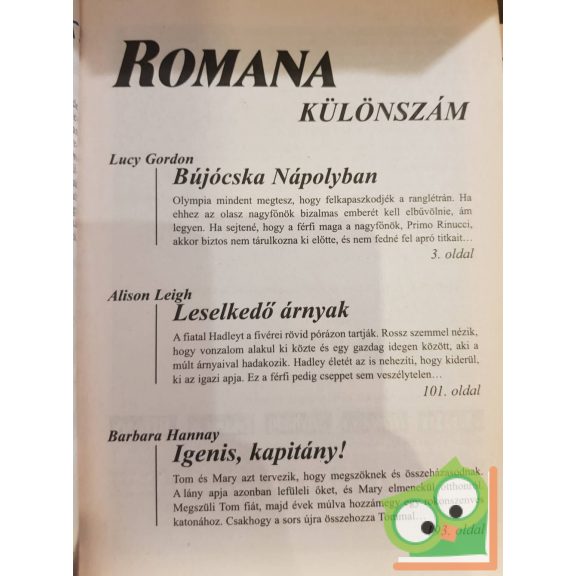 Romana különszám 19. kötet 2007