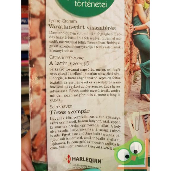 Romana legszebb történetei - Szerelmem, Toscana 2015/20