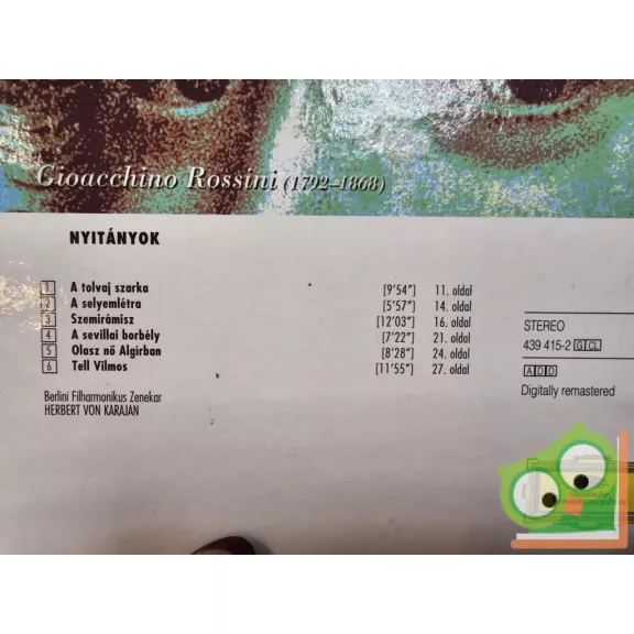 Rossini - Népszabadság Filharmónia - Klasszikusok sorozata (CD melléklettel)