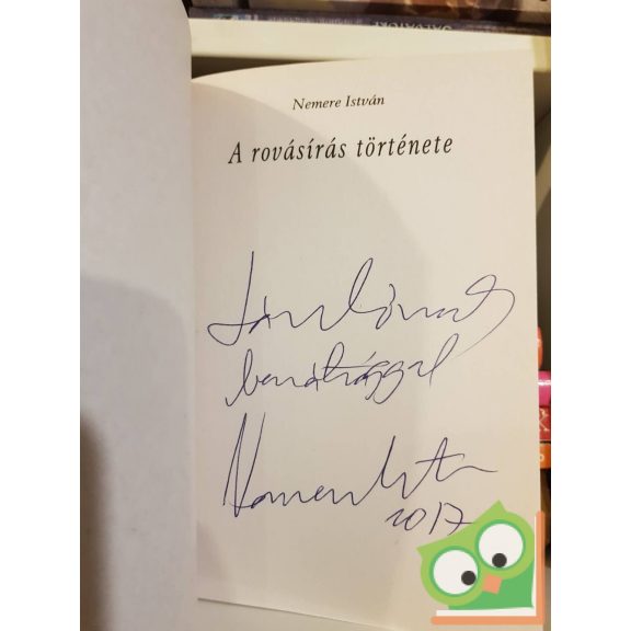 Nemere István: A rovásírás története (Dedikált)
