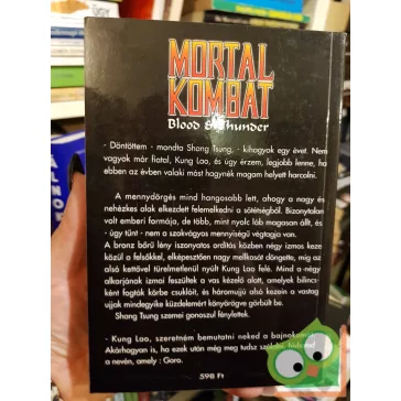   Jeff Rovin: Mortal Kombat - Halálos Küzdelem (magyar nyelvű) (nagyon ritka)