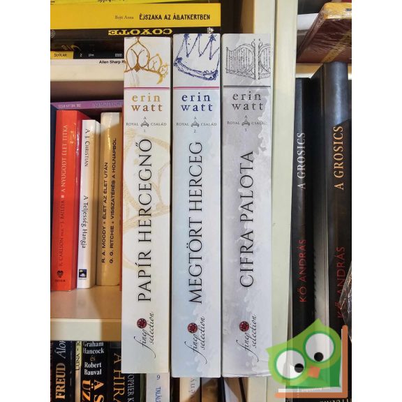 Erin Watt: A Royal család I-III. (Rubin pöttyös könyvek, Fine Selection)