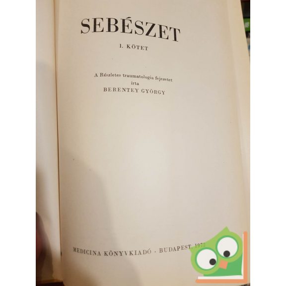 Rubányi Pál: Sebészet 1