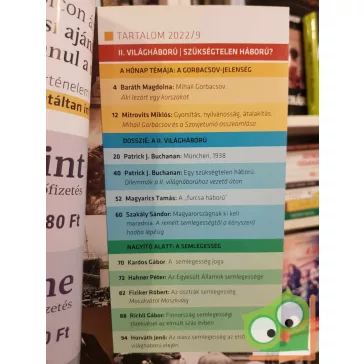 Rubicon 2022/9 (plusz 16 oldal)