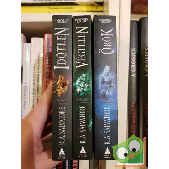 R. A. Salvatore: Generációk trilógia (új könyv)