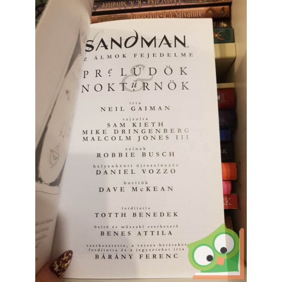 Neil Gaiman: Sandman: Az álmok fejedelme - Prelűdök és noktürnök  (Sandman: Az álmok fejedelme 1.)