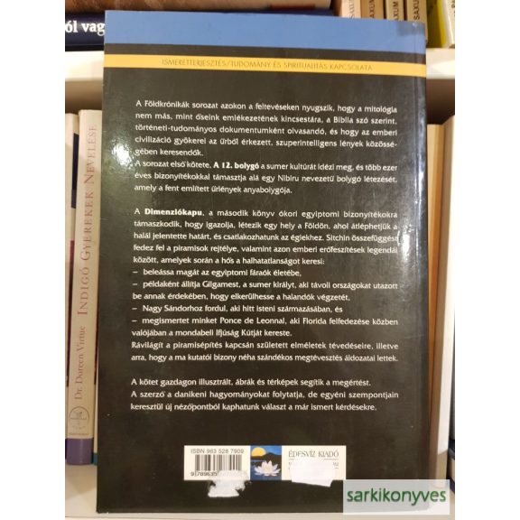 Zecharia Sitchin: Dimenzió Kapu (Ritka)