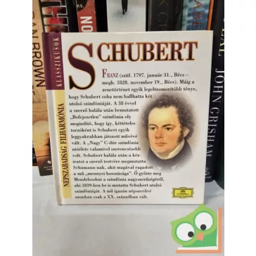   Schubert - Népszabadság Filharmónia - Klasszikusok sorozata (CD melléklettel)