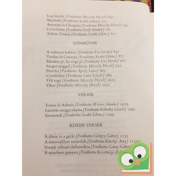 William Shakespeare: William Shakespeare összes művei (díszkötésben)