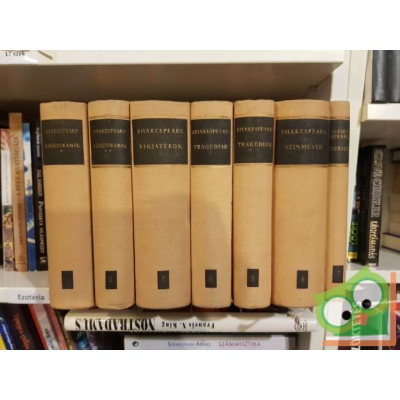 William Shakespeare összes művei (7 kötet együtt)