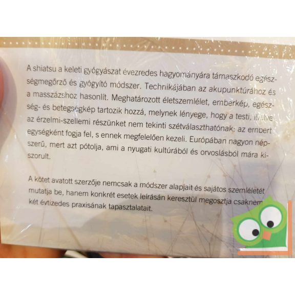 Madocsai Eszter: Shiatsu - Szemlélet és praxis (DVD melléklettel) (új könyv)