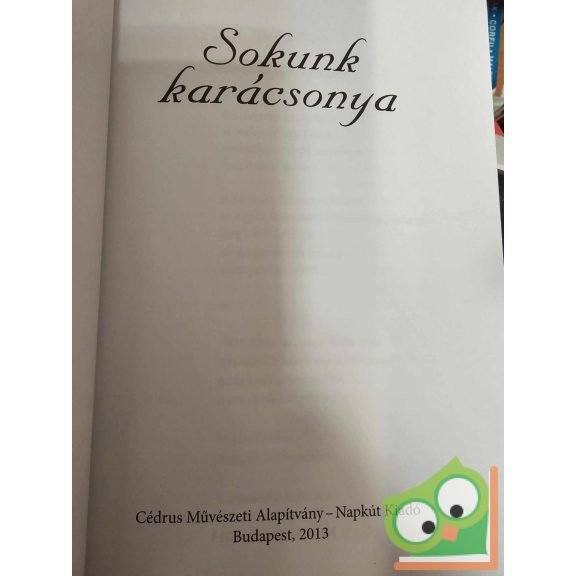 Németh István Péter (szerk.): Sokunk karácsonya - 2013 (újszerű)