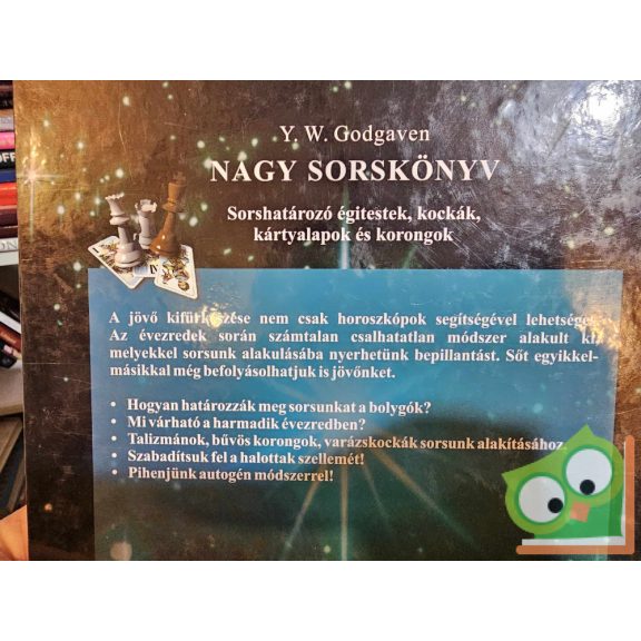 Y. W. Godgaven: Nagy sorskönyv harmadik rész - sorshatározó égitestek kockák (ritka)