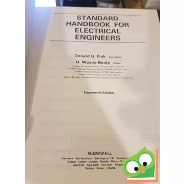   Donald G. Fink, H. Wayne Beaty: Standard Handbook for Electrical Engineers (14th edition)