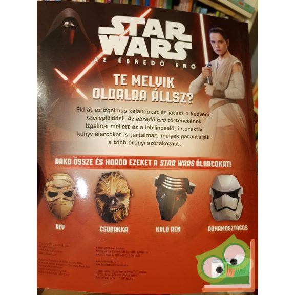 Star Wars: Az ébredő Erő - Vedd fel az álarcot! (4 db 3D-s maszk)