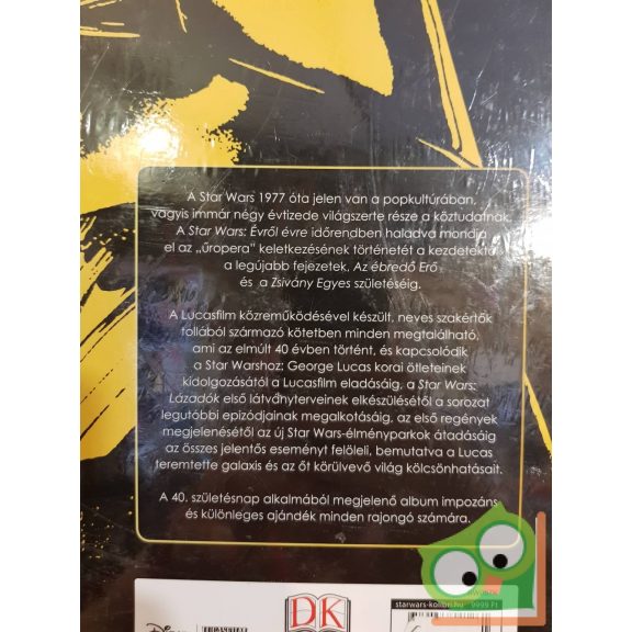 Ryder Windham, Daniel Wallace, Pablo Hidalgo: Star Wars: Évről évre - Egy galaxis története (fóliás)