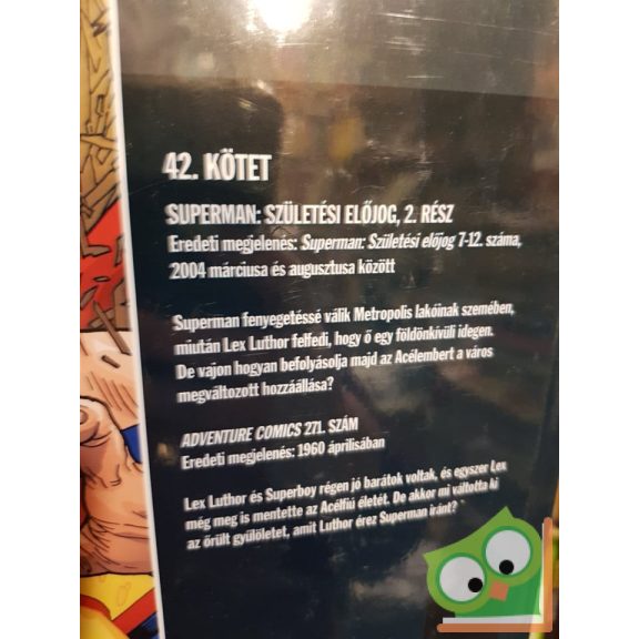 DC 41 - 42. Superman - Születési előjog 1-2.  rész (fóliás)