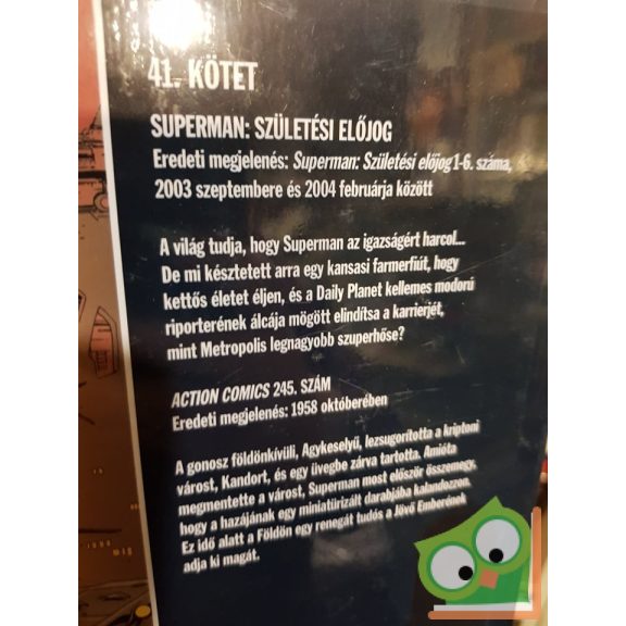 DC 41 - 42. Superman - Születési előjog 1-2.  rész (fóliás)