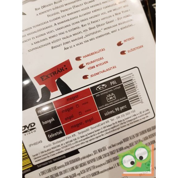 Woody Allen - Süti nem süti (DVD)