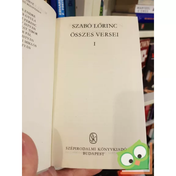 Szabó Lőrinc: Szabó Lőrinc összes versei (2 kötet együtt)
