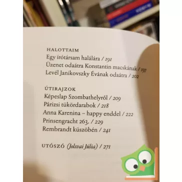   Szabó Magda: Üzenet odaátra - Kiadatlan novellák és kisprózai írások