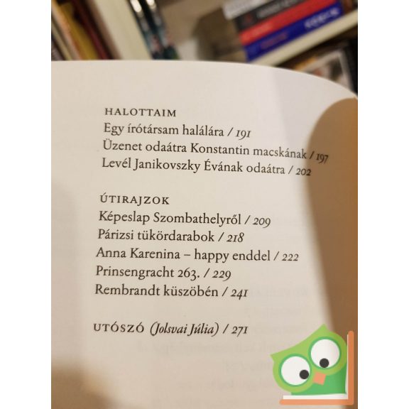 Szabó Magda: Üzenet odaátra - Kiadatlan novellák és kisprózai írások