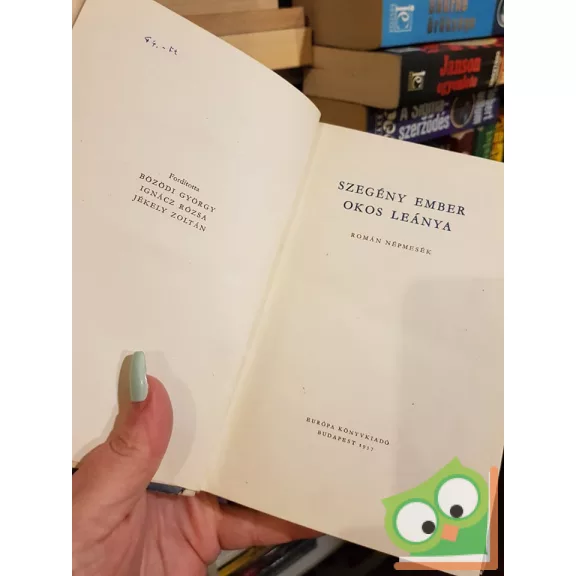 Szegény ember  okos leánya ( népek meséi sorozat)