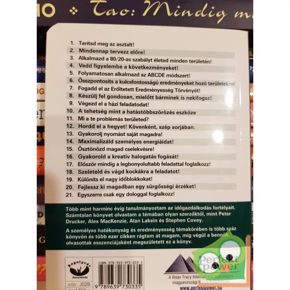Brian Tracy: Személyes hatékonyság
