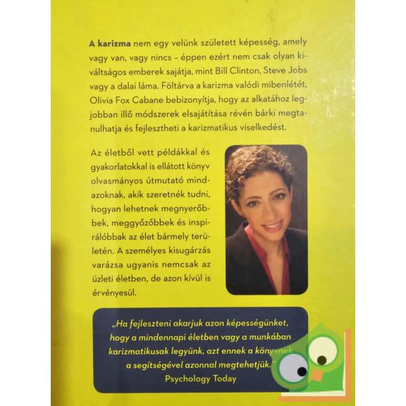 Olivia Fox Cabane: Személyes vonzerő - A karizmatikus ember titka (ritka)