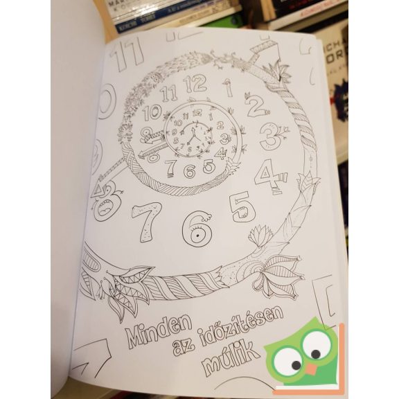 Színes gondolatok - Felnőtt színező (fehér borítós)