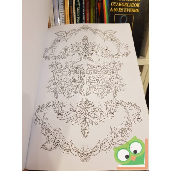 Színes gondolatok - Felnőtt színező (sárga borítós)