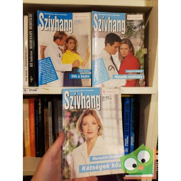   3 db vékony Szívhang (232,233,235) (orvosi, kórházi romantikus történetek)