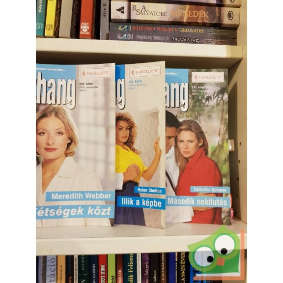 3 db vékony Szívhang (232,233,235) (orvosi, kórházi romantikus történetek)