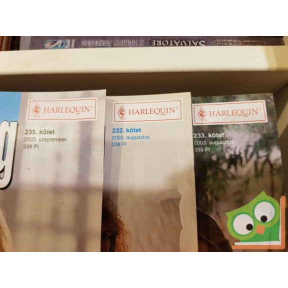 3 db vékony Szívhang (232,233,235) (orvosi, kórházi romantikus történetek)