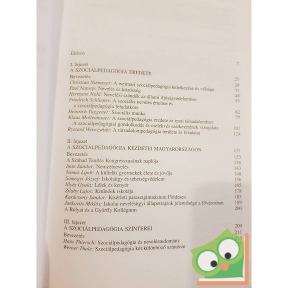 Kozma Tamás, Tomasz Gábor (szerk.): Szociálpedagógia