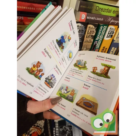 Szótár – magyar-angol (Első könyvtáram)